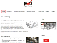Tablet Screenshot of ewo-fluid-power.de